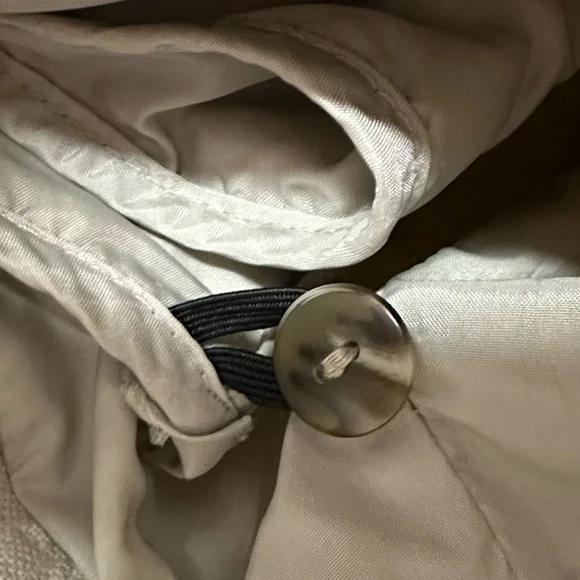 Vintage Eddie Bauer Chore Barn Coat Goose Down Liner Men’s Sz M Corduroy Collar - Picture 11 of 15